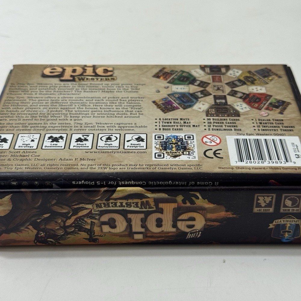 Tiny Epic Pirates & Western Board Game Card Game Complete Gamelyn - Picture 6 of 8